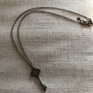Lucky Brand Bronze Tone Key Necklace
